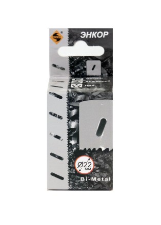 Коронка Bi-Metal Ф22 мм М3 Энкор 24122 купить в Когалыме