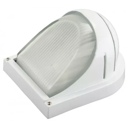 Светильник уличный СВЕТОЗАР "СКАТ" влагозащищенный, цвет белый, 60Вт SV-57355-W купить в Когалыме