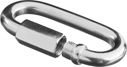 Карабин ЗУБР "МАСТЕР" винтовой с муфтой, оцинкованный, 12мм, 5 шт 4-304535-12 купить в Когалыме