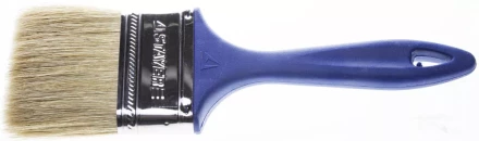 Кисть плоская STAYER "UNIVERSAL-PROFI", светлая натуральная щетина, пластмассовая ручка, 75мм 01085-75_z01 купить в Когалыме
