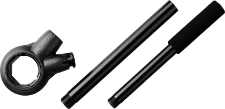 Трещотка MIRAX с удлинителем для клуппов, 1/4" - 1 1/4", длина 620мм 28245 купить в Когалыме