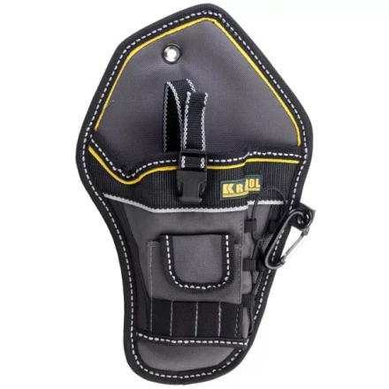 Кобура KRAFTOOL "INDUSTRIE" для шуруповерта, с отделениями для бит и сверл 38744 купить в Когалыме