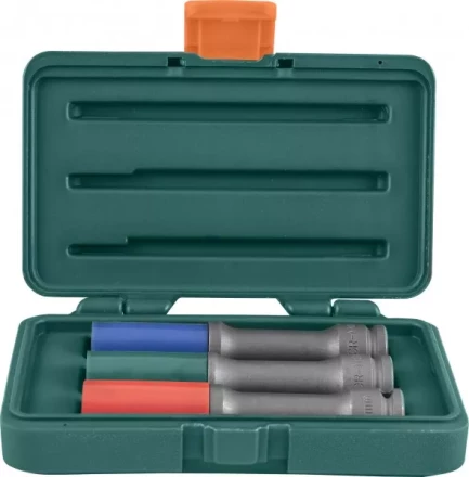 Набор головок торцевых ударных тонкостенных для дисков 1/2"DR 17-19-21мм Jonnesway S18AD4103S 48851 купить в Когалыме