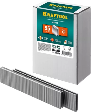 Скобы тип 18GA (55 / 90 / C) 5000 шт 31789-25 купить в Когалыме
