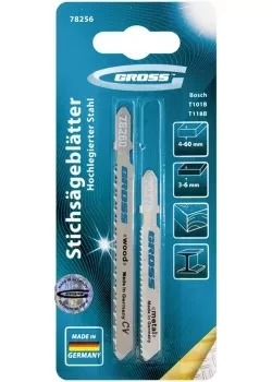 Набор полотен для электролобзика универсальный 2шт GROSS 78256 купить в Когалыме