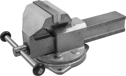 Тиски слесарные ЗУБР с поворотным основанием серия ЭКСПЕРТ 32606-125 купить в Когалыме