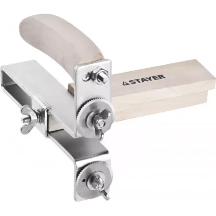 Резак STAYER "PROFI" дисковый по гипсокартону с дополнительной рукояткой 3-120мм 15175_z01 купить в Когалыме