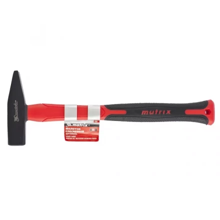 Молоток слесарный ''optimal'' 1500г фибергласовая обрезиненная рукоятка квадратный боек MATRIX 10384 купить в Когалыме