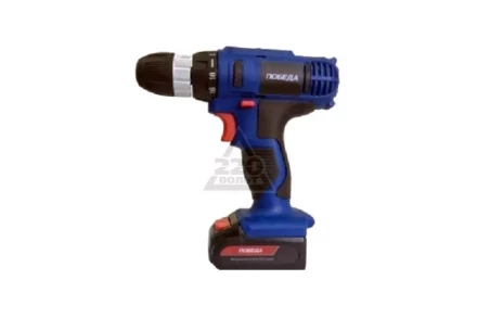 Дрель-шуруповерт аккумуляторная Победа ДА-20/2 Ли купить в Когалыме