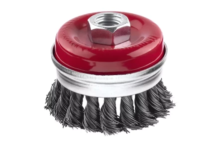 Кордщетка HAMMER чаша 65мм для УШМ витая сталь (207-109) купить в Когалыме