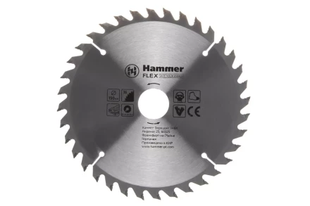 Диск пильный твердосплавный HAMMER Ф190х30мм 36зуб. купить в Когалыме