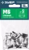 ЗУБР М6, станд. бортик, 15 шт, стальные резьбовые заклепки с насечками, Профессионал (31318-06) купить в Когалыме