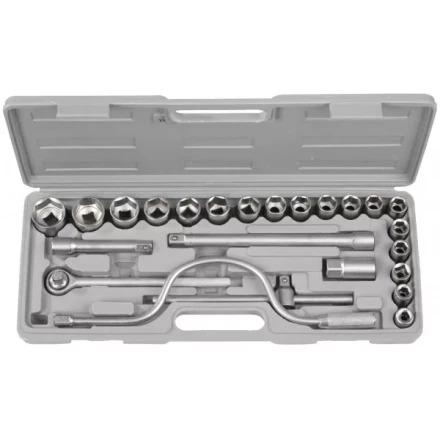 Набор STAYER Автомобильный инструмент "STANDARD" хромированное покрытие, 24 предмета 27587-H24 купить в Когалыме