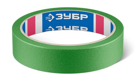 ЗУБР №300 24 мм х 25 м, для грубых и шероховатых поверхностей, малярная лента, Профессионал (12143-24) купить в Когалыме