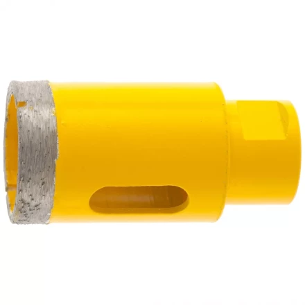 Сверло алмазное по керамограниту 38мм мокрое резание М14 DENZEL 72686 купить в Когалыме