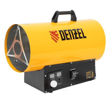 Газовая тепловая пушка GHG-15i, 15 кВт, цифровой термостат, пропан-бутан// Denzel 96478 купить в Когалыме