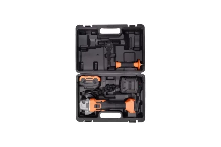 Углошлифовальная машина аккумуляторная АУШМ-125/20Li (в комплекте 1 АКБ и ЗУ) в кейсе Вихрь 72/12/25 купить в Когалыме