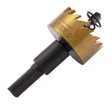 Коронка по металлу HSS, 29 мм, нитридтитановое покрытие Denzel 724107 купить в Когалыме