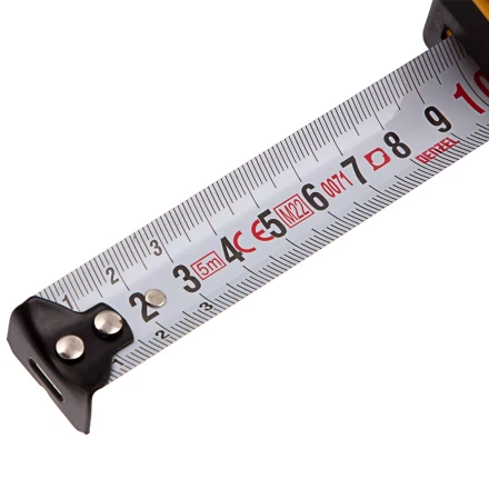 Рулетка Denzel 5м х 25мм, двухкомп. корпус, кнопка-пауза, 31543 купить в Когалыме