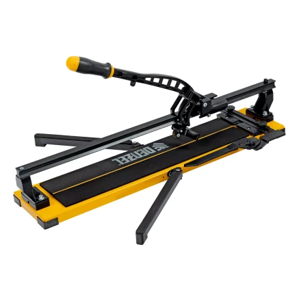 Плиткорез рельсовый Denzel 600х16мм, каретка на подш., стальная станина, усил. рукоятка-пенал 877014 купить в Когалыме