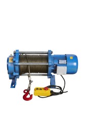 Лебедка TOR ЛЭК-300 E21 (KCD) 300/600 кг 220 В с канатом 30/15 м (T) 1050493
