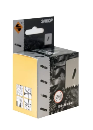Коронка Bi-Metal Ф68 мм М3 Энкор 24168 купить в Когалыме