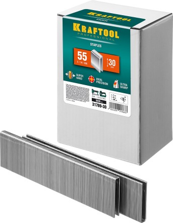 Скобы тип 18GA (55 / 90 / C) 5000 шт 31789-30 купить в Когалыме