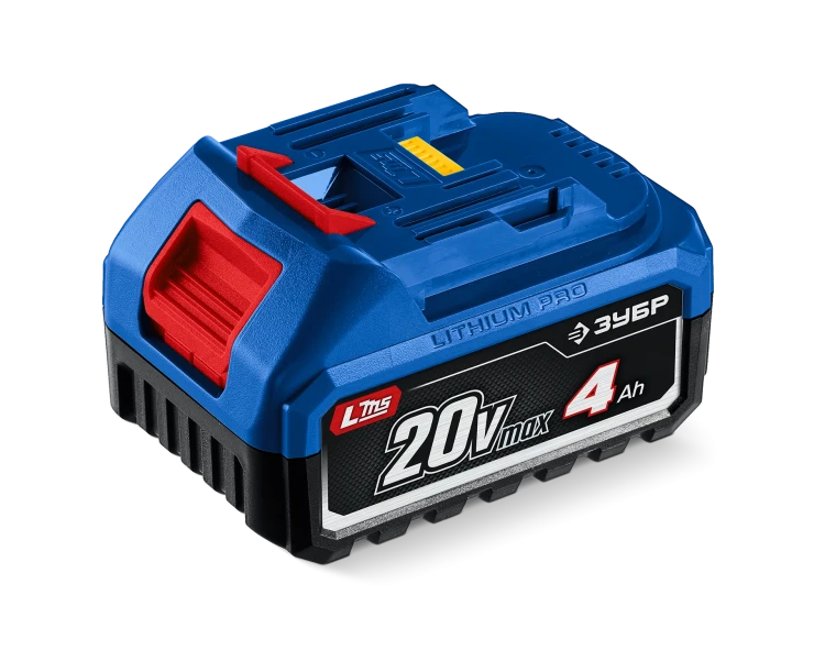 ЗУБР Power PRO, 20 В, 4.0 А/ч, аккумулятор LMS, ПРОФЕССИОНАЛ (BP-P-20-4) купить в Когалыме