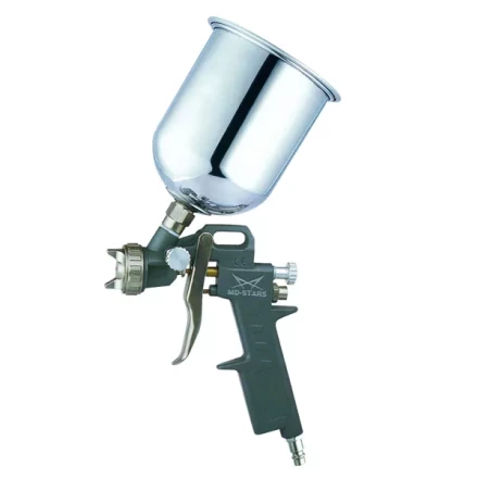 Краскораспылитель с верхним алюминиевым бачком 600ml (сопло 1,5/1,8/2,0/2,5) купить в Когалыме