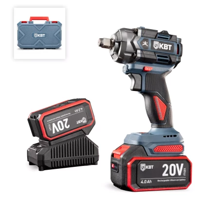 Гайковерт ударный бесщеточный аккумуляторный КВТ WB-20-500 с присоединительным квадратом 1/2&quot; (102594) купить в Когалыме