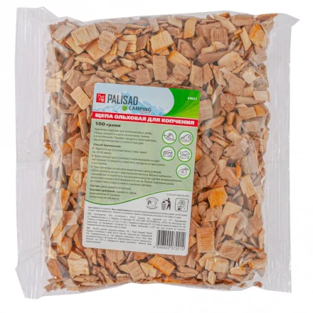 Щепа ольховая для копчения 100 гр Camping Palisad 69623 купить в Когалыме