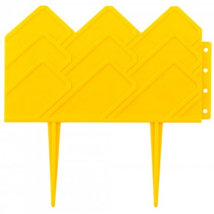 Бордюр декоративный GRINDA для клумб, 14х310см, желтый 422221-Y купить в Когалыме