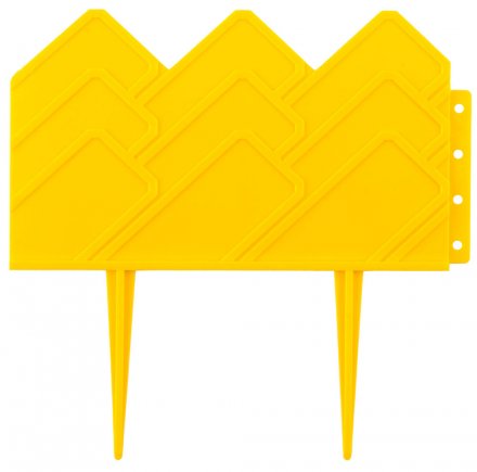 Бордюр декоративный GRINDA для клумб, 14х310см, желтый 422221-Y купить в Когалыме
