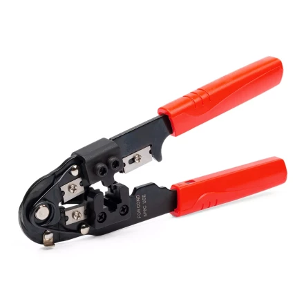 Кримпер многофункциональный КВТ JT-210 со встроенным модулем для обжима RJ-45 (84824) купить в Когалыме