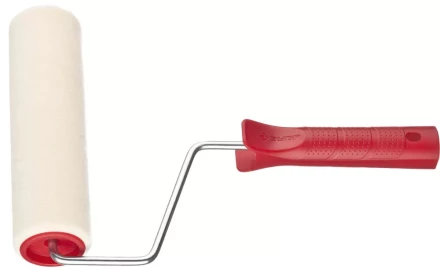 Валик ЗУБР "МАСТЕР" "ВЕЛЮР", 100% шерсть, ворс 4мм, ручка 6мм, d=40/180мм 03535-18 купить в Когалыме