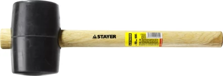 Киянка STAYER резиновая черная с деревянной ручкой, 900г 20505-90 купить в Когалыме