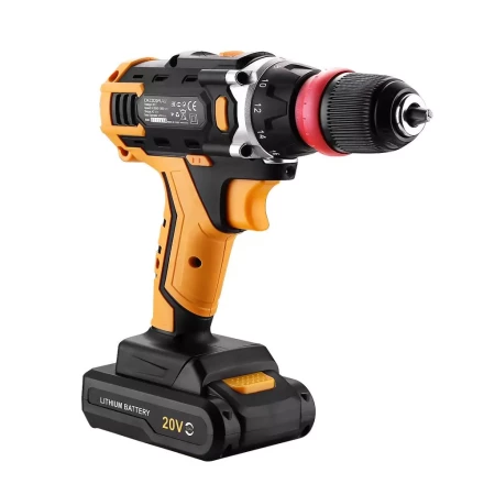 Дрель аккумуляторная DEKO DKCD20FU-Li, 063-4176, со съемным патроном купить в Когалыме