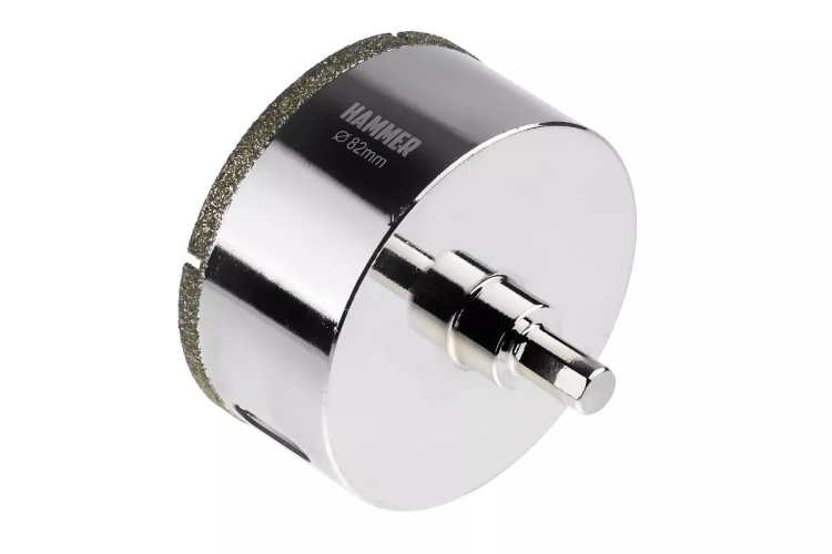 Коронка алмазная HAMMER Ф82мм HEX(DHS82.0*65/5) купить в Когалыме