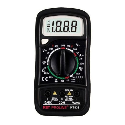 Мультиметр цифровой KT838 PROLINE КВТ купить в Когалыме