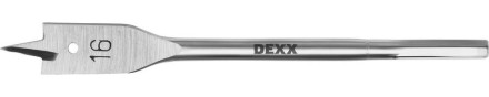 Сверло по дереву перовое, шестигранный хвостовик, DEXX 2945-16, d=16мм 2945-16 купить в Когалыме