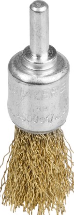 STAYER &quot;PROFESSIONAL&quot;. Щетка кистевая для дрели, витая стальная проволока 0,3мм, 17мм 35113-17 купить в Когалыме