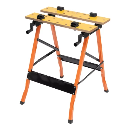 Верстак-тиски Sparta 257065, 605 х 635 х 750 мм, портативный купить в Когалыме