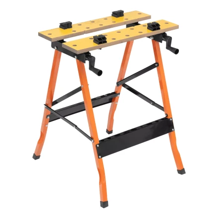 Верстак-тиски Sparta 257065, 605 х 635 х 750 мм, портативный купить в Когалыме