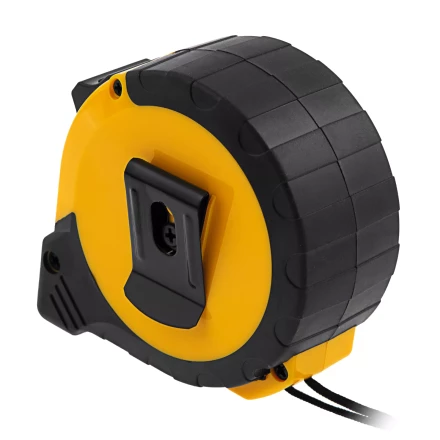 Рулетка Denzel 8м х 25мм, двухкомп. корпус, кнопка-пауза, 31544 купить в Когалыме