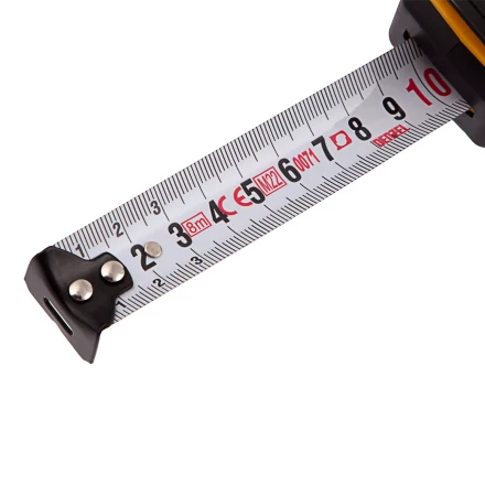 Рулетка Denzel 8м х 25мм, двухкомп. корпус, кнопка-пауза, 31544 купить в Когалыме