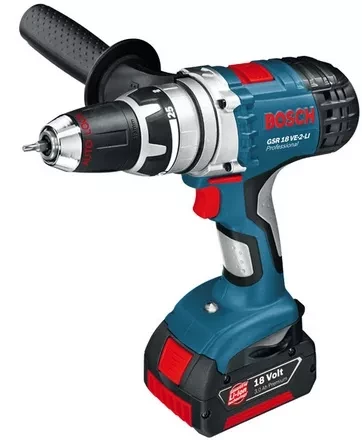 Дрель-шуруповерт аккумуляторная BOSCH GSR 18 VE-2-Li (0.601.865.302) купить в Когалыме