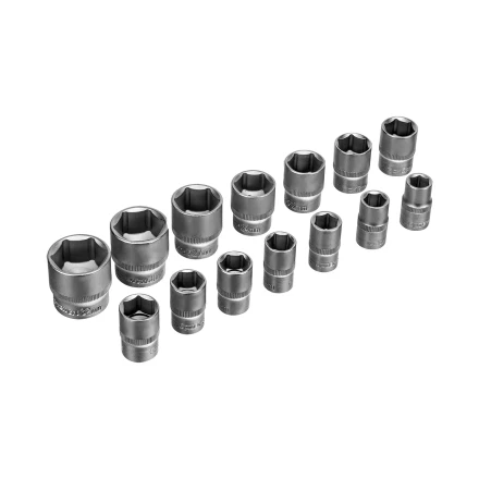 Набор инструментов Сибртех 14170, 1/2", 3/8", 1/4", пластиковый кейс 215 предм. купить в Когалыме