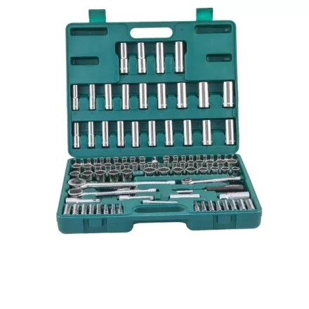 Набор головок торцевых  универсальный 1/2" 1/4" 3/8"DR  5/32-15/16"  4-22мм  ключи угловые 5/64"-1/4"  107предмета  S05Н48107S Jonnesway 48055 купить в Когалыме