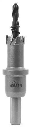 ТСТ коронка MESSER 18X25 с центрирующим сверлом и толкающей пружиной купить в Когалыме