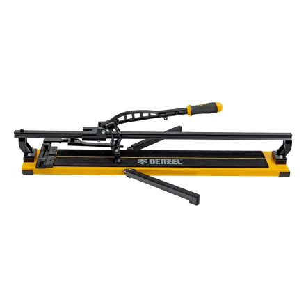 Плиткорез рельсовый Denzel 800х16мм, каретка на подш., стальная станина, усил. рукоятка-пенал 877016 купить в Когалыме